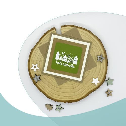 Weihnachtskarte Frohe Weihnachten – Bild 5